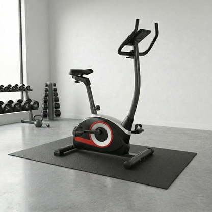 Peak Power Kompakter Fitness Hometrainer, Fitness Fahrrad mit Computer, mit Pulssensoren