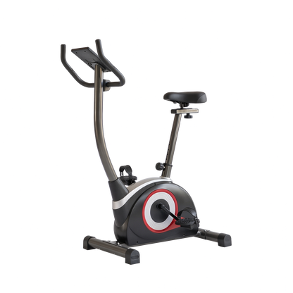 Peak Power Kompakter Fitness Hometrainer, Fitness Fahrrad mit Computer, mit Pulssensoren